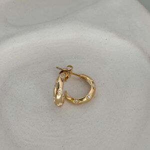 boucle-mini-creole-plaque-or-dore-diamant-etoile