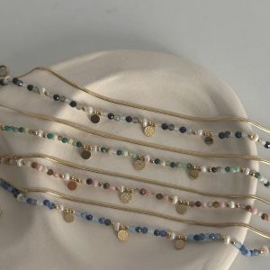 bracelet-perles-couleur-double-acier-inoxydable