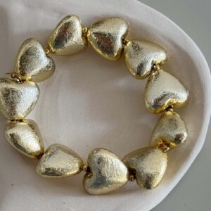 Bracelet-élastique-coeur-brossé