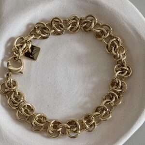 Bracelet-doré-maille