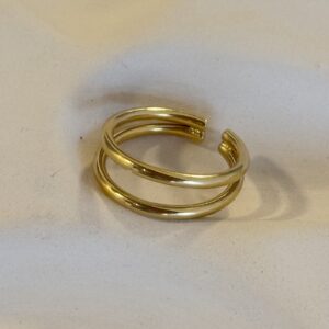 bague-ajustable-double-doré