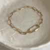 bracelet-maille-plaqué-or