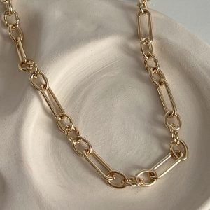 collier-maille-plaqué-or