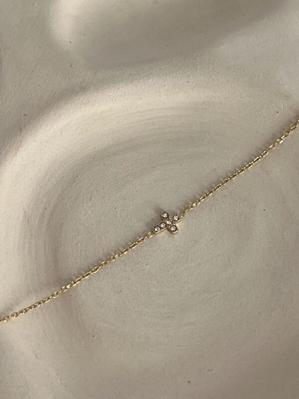 bracelet-croix-cz-acier-inoxydable