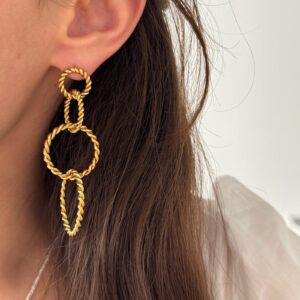 boucle-oreille-dore-acier-inoxydable