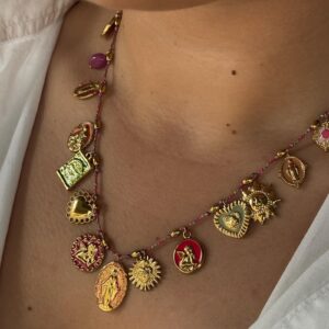 collier-coeur-colore-breloque-acier-inoxydable-