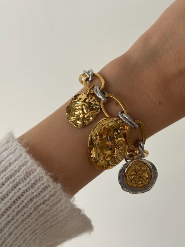 bracelet-breloque-mix-dore-argent