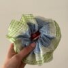 chouchou-vichy-vert-bleu-tendance