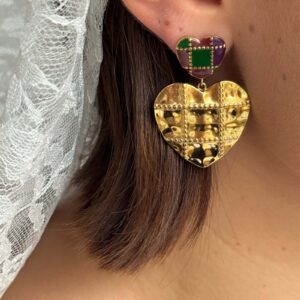 boucle-coeur-motif-tartan