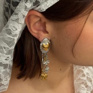 boucle-pencante-coeur-mix-dore-argente