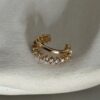 earcuff-diamant-dore-double