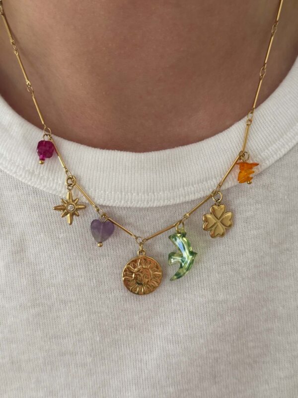 collier-breloque-soleil-coeur-trefle