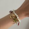 bracelet-breloque-poisson-coquillage