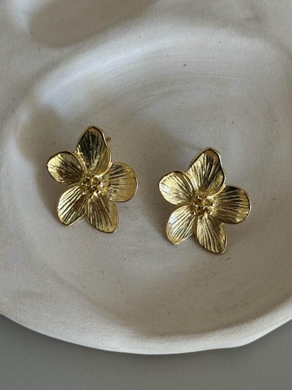 boucle-puce-fleur-flower-dore