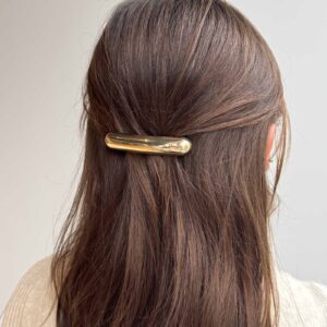 Barrette-simple-laiton-doré