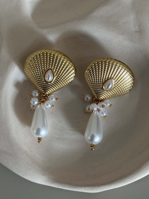 boucle-coquillage-perle