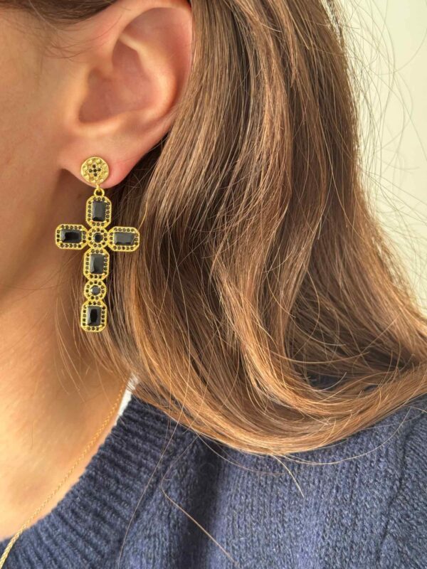 boucles-pendante-croix-pierre