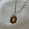 collier-chaine-fine-trefle-medaille