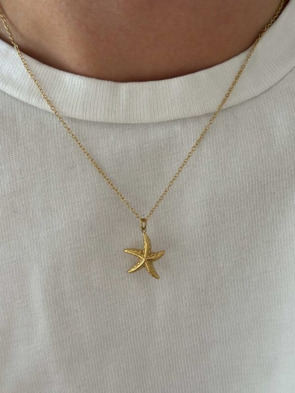 collier-chaine-fine-etoile-de-mer