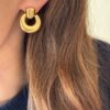 boucle-pendante-dore
