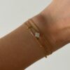 bracelet-triple-trefle-dore