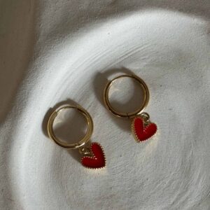boucle-mini-creole-coeur-rouge