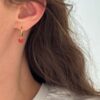 boucle-mini-creole-coeur-rouge
