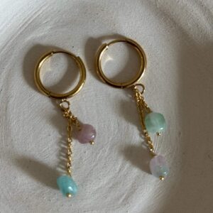 boucle-pendante-pierre-naturelle-colore