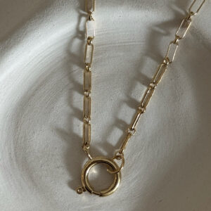 collier-mailles-mousqueton-personnalisation