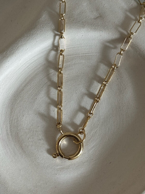 collier-mailles-mousqueton-personnalisation