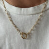 collier-mailles-mousqueton-personnalisation