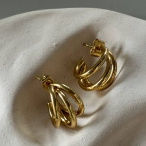 boucles-mini-creoles-dore-triple