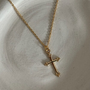 collier-croix-plaqué-or