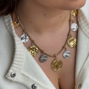 collier-breloques-mix-dore-argente