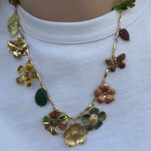 Collier-breloque-fleur