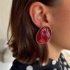 boucles-pendantes-ovale-colores