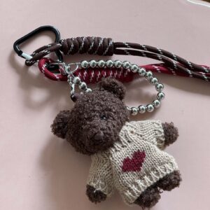 Grigri-marron-nounours-peluche-coeur