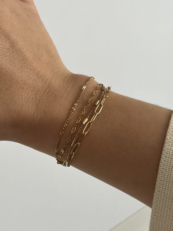 bracelet-chaine-quadruple-acier-inoxydable