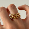 bague-trio-tendance-plaque-or