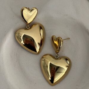 boucle-pendante-coeur-dore