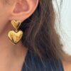 boucle-pendante-coeur-dore