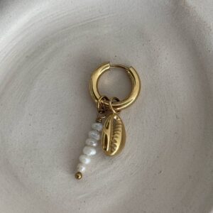 Mono-boucle-coquillage-perle-summer