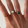 Bague-empierrée-coloré-vintage
