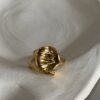 Bague-ajustable-doré-fleur