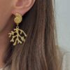 Boucle-mer-corail-dore-coquillage