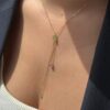collier-colore-pierre-naturel-acier-inoxydable-